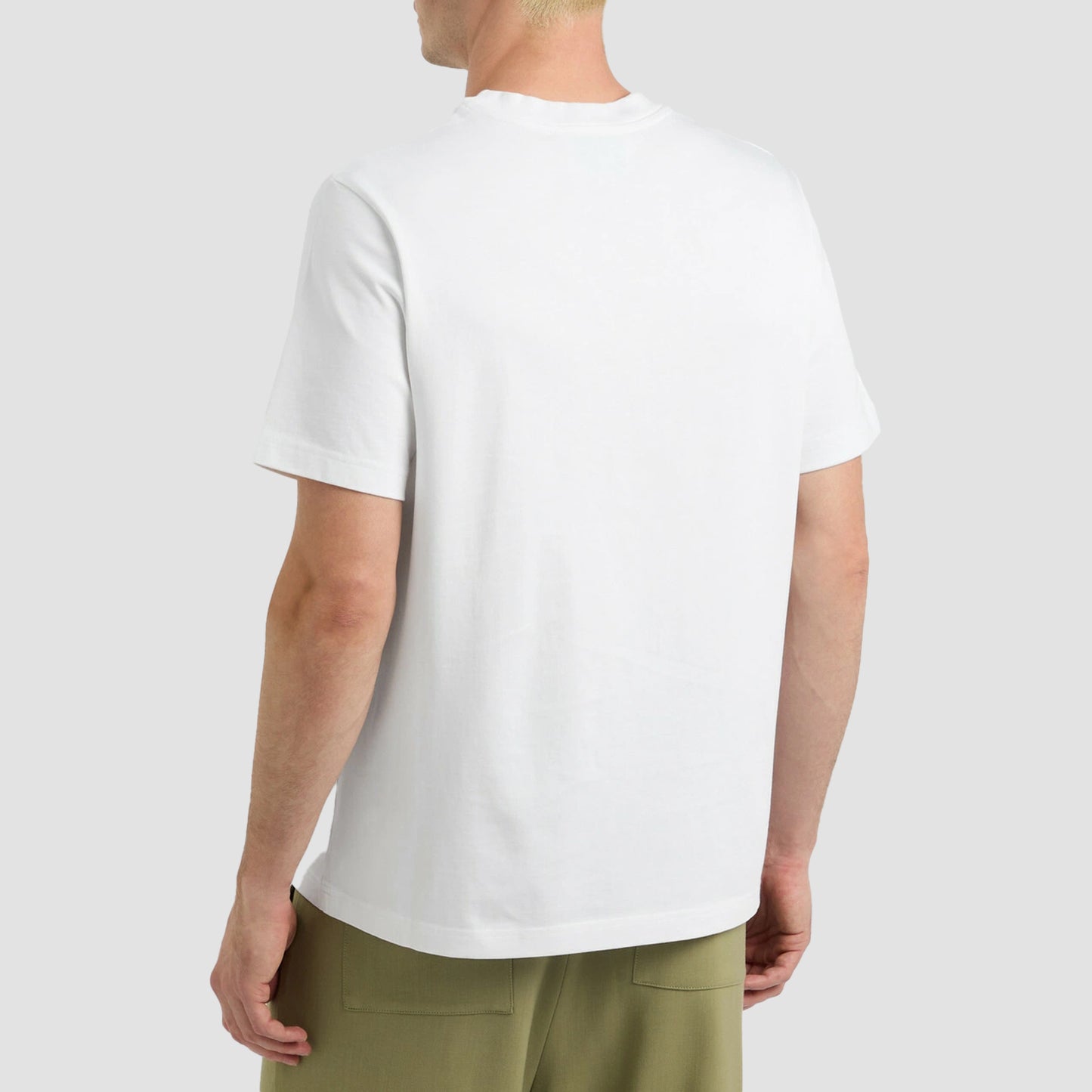 CASABLANCA TENNIS CLUB T-SHIRT WHITE/PINK