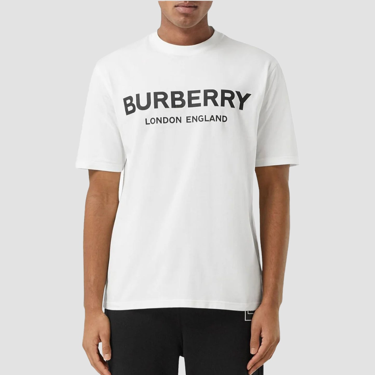 BURBERRY LOGO T-SHIRT WHITE