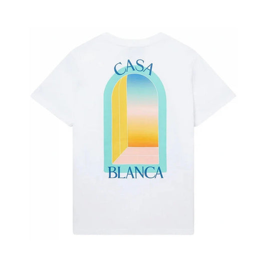 CASABLANCA L'ARCHE WHITE/BLUE