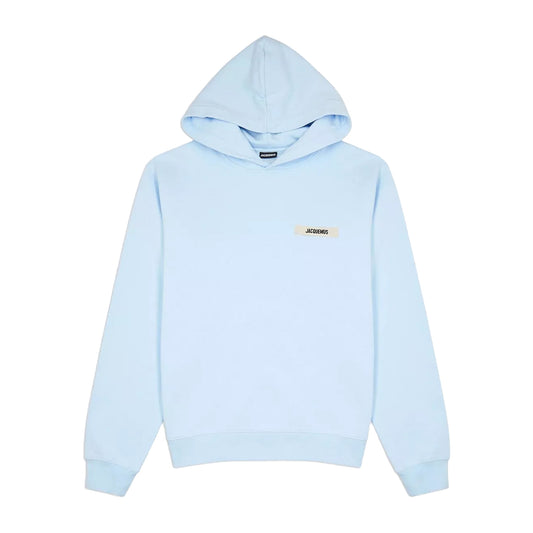 JACQUEMUS HOODIE BLUE