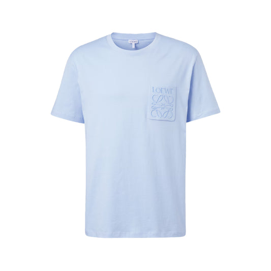 LOEWE ANAGRAM T-SHIRT BLUE